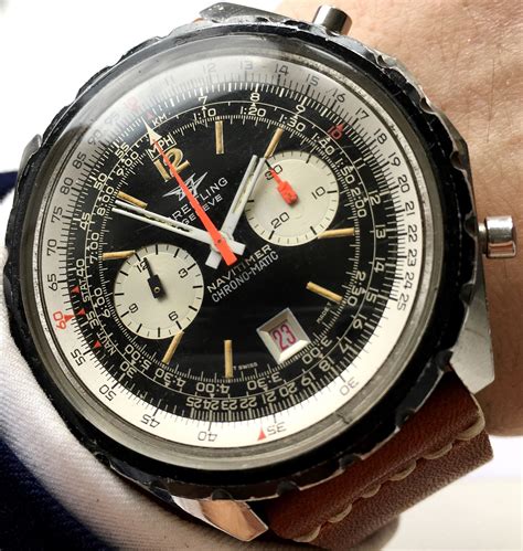 breitling vintage-automatikuhr navitimer